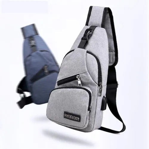 Anti-theft Sling Backpack With Charging Port