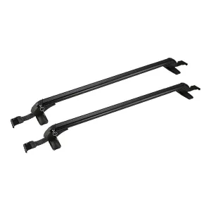 Lockable Anti-Theft Aluminium Car Roof Rack Bars 105cm