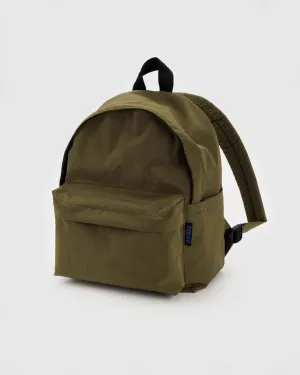 Medium Nylon Backpack - Seaweed