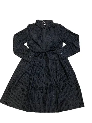 POR Black Corduroy Dress