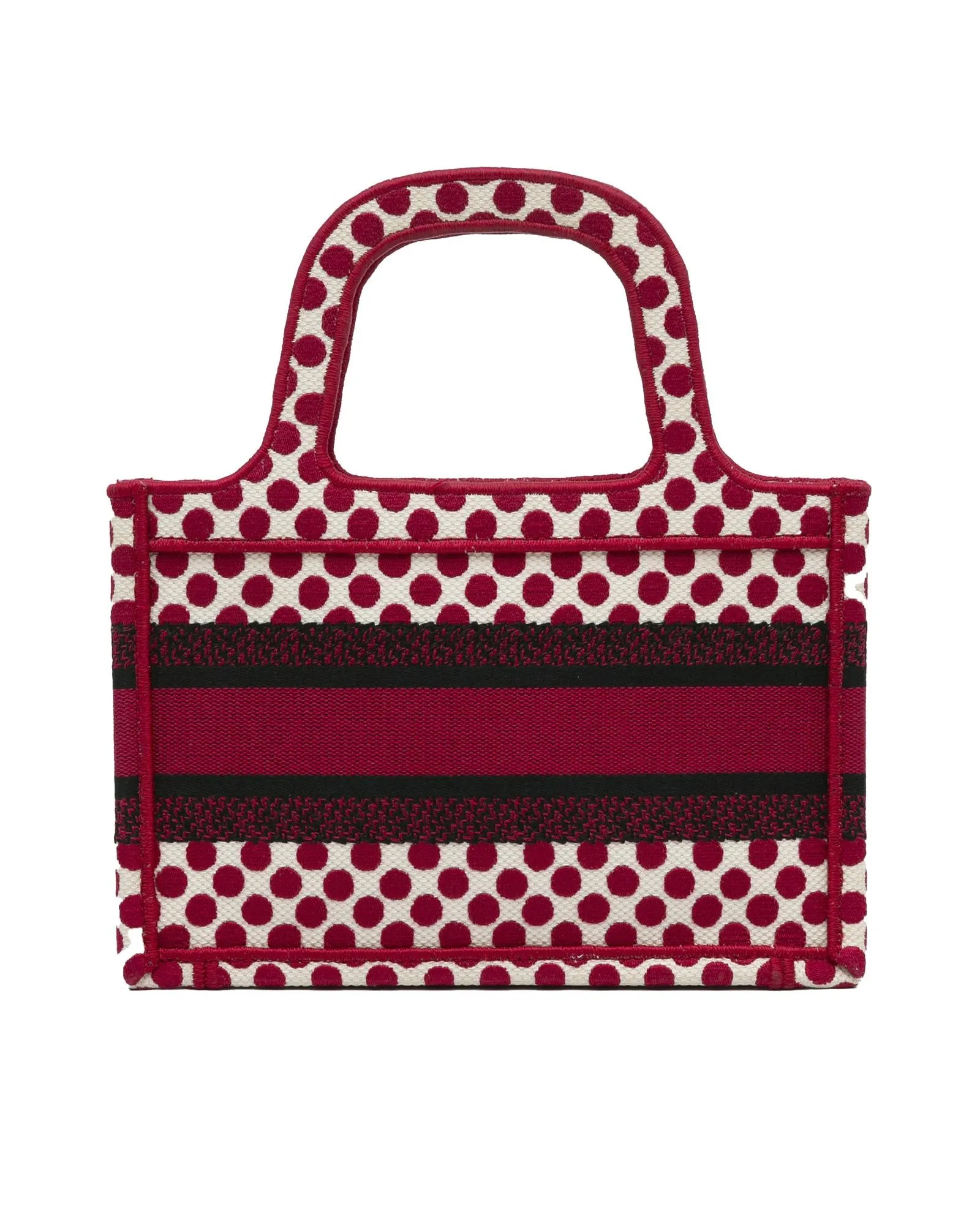 Printed Canvas Open Tote Bag