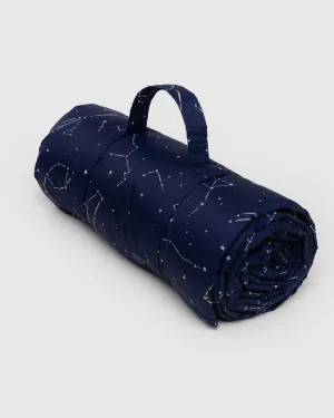 Puffy Picnic Blanket - Constellation Midnight