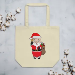 Santa Pig Eco Tote Bag