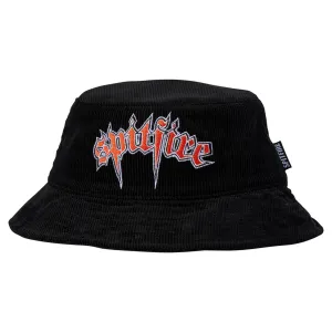 SPITFIRE VENOM BUCKET HAT BLACK CORD