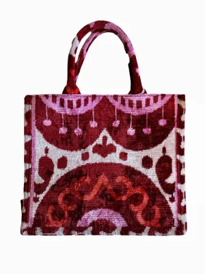 Tote bag burgundy